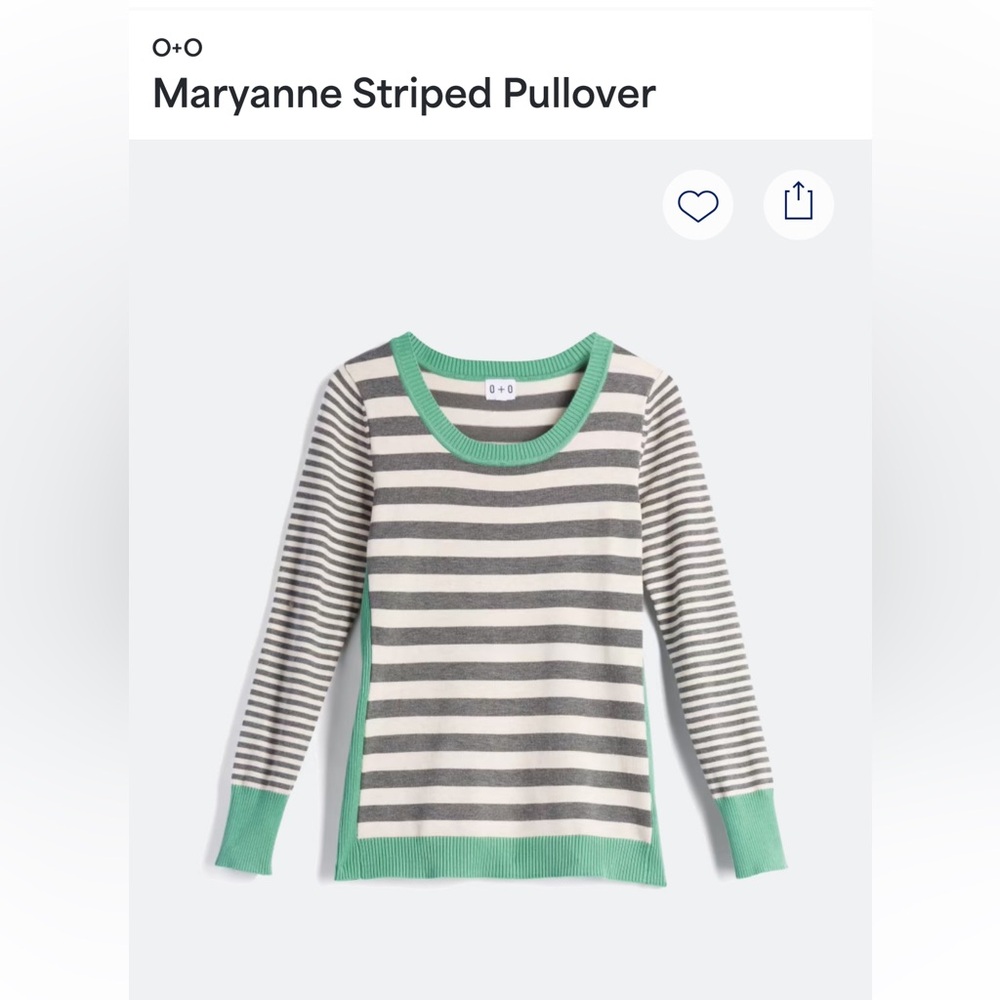 Olive and Oak stripped sweater